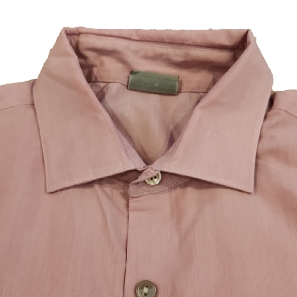 3/$20 Kenneth Cole Reaction Pink Button-Up Dress Shirt - Picture 2 of 11
